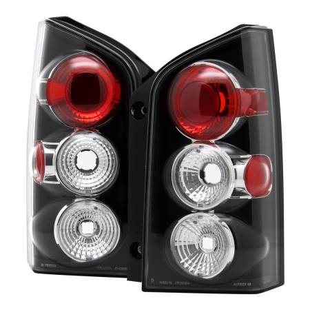 Spec'D Tuning Products - Spec-D 2005-2012 Nissan Pathfinder Tail Lights (Matte Black Housing/Clear Lens)
