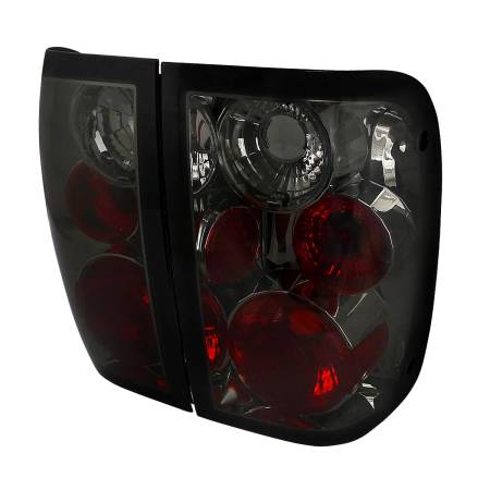 Spec'D Tuning Products - Spec-D 2001-2005 Ford Ranger Tail Lights (Chrome Housing/Smoke Lens)