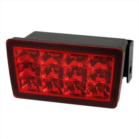 Spec'D Tuning Products - Spec-D 2011-2021 Subaru Impreza WRX STI F1 Style LED 3rd Brake Light (Chrome Housing/Red Lens)