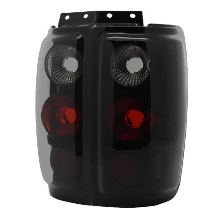 Spec'D Tuning Products - Spec-D 1997-2002 Ford Expedition Tail Lights (Glossy Black Housing/Smoke Lens)