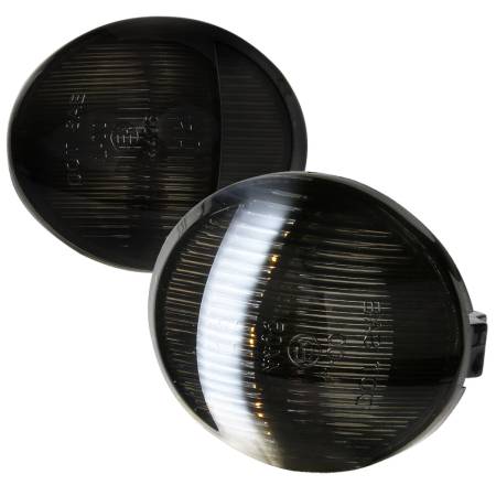 Spec'D Tuning Products - Spec-D 2001-2014 Ford F-150 Rear LED License Plate Lights (Glossy Black Housing/Smoke Lens)