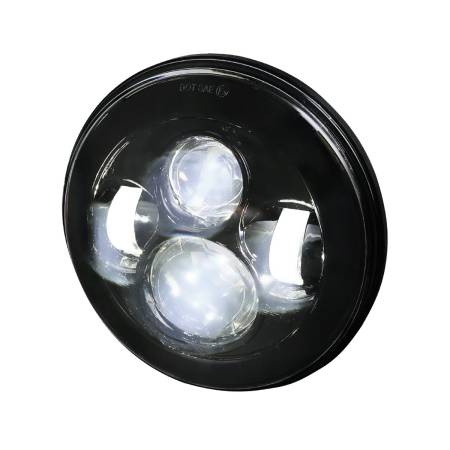 Spec'D Tuning Products - Spec-D Universal 7" Cree LED Projector Headlight - 1PC (Matte Black Housing/Clear Lens)