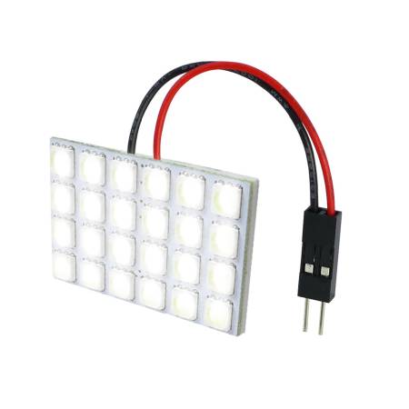 Spec'D Tuning Products - Spec-D Universal SMD 24PC LED Panel Dome Light