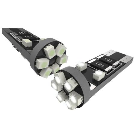 Spec'D Tuning Products - Spec-D T10 10 SMD LED Bulb w/ Integrated Canbus - 2PC (White)