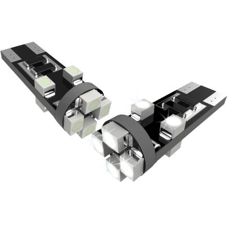 Spec'D Tuning Products - Spec-D T10 8 SMD LED Bulb w/ Integrated Canbus - 2PC (White)
