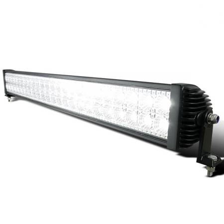 Spec'D Tuning Products - Spec-D Universal Off Road 6000K Flood/Spot Beam 144W 48-LED Fog Light Lamp Bar (Aluminum Housing)