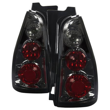 Spec'D Tuning Products - Spec-D 2003-2005 Toyota 4Runner Tail Lights (Chrome Housing/Smoke Lens)
