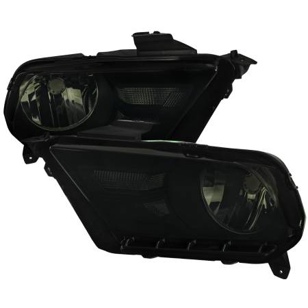 Spec'D Tuning Products - Spec-D 2010-2014 Ford Mustang Factory Style Headlights (Black Housing/Smoke Lens)