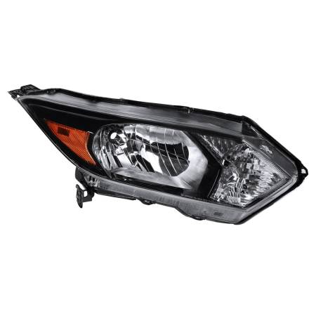 Spec'D Tuning Products - Spec-D 2016-2018 Honda HR-V Clear Lens Crystal Headlight w/ Amber Reflector - Passenger Side Only