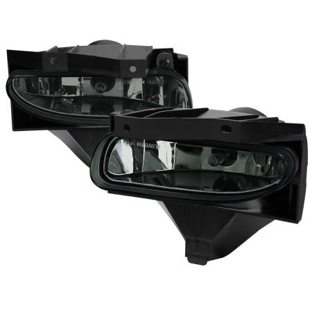 Spec'D Tuning Products - Spec-D 1999-2004 Ford Mustang 899 Fog Lights Kit w/ Switch & Wiring Harness (Chrome Housing/Smoke Lens)