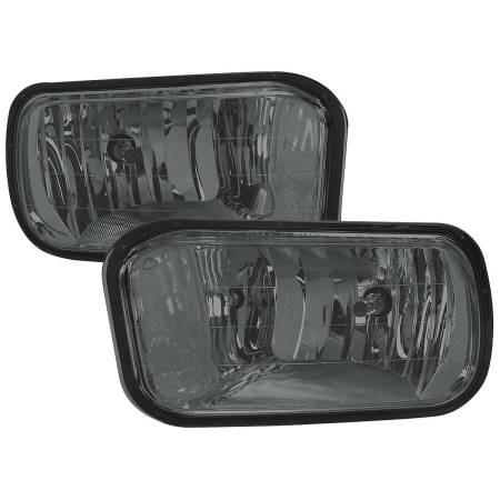 Spec'D Tuning Products - Spec-D 2009-2012 Dodge RAM 1500 / 2010-2018 RAM 2500 3500 H10 Fog Lights (Chrome Housing/Smoke Lens)