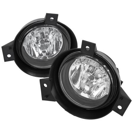 Spec'D Tuning Products - Spec-D 2001-2003 Ford Ranger H10 Fog Lights (Chrome Housing/Clear Lens)