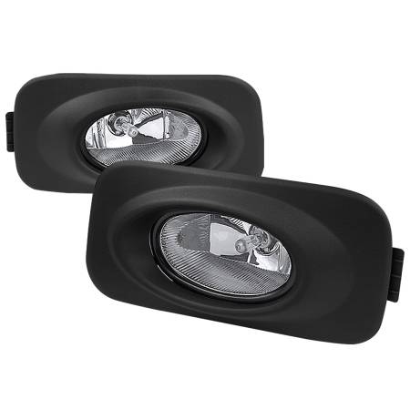 Spec'D Tuning Products - Spec-D 2004-2005 Acura TSX H11 Fog Lights Kit (Chrome Housing/Clear Lens)