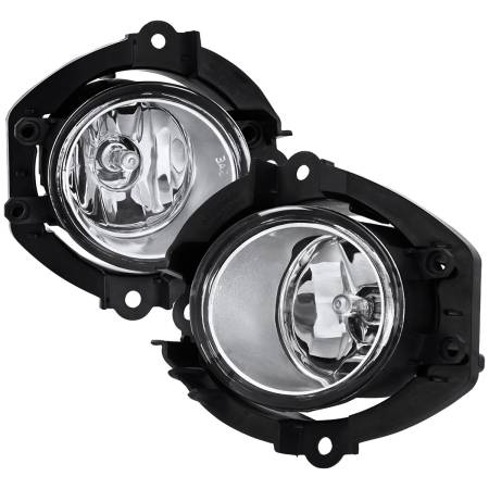 Spec'D Tuning Products - Spec-D 2006-2008 Toyota RAV4 H11 Fog Lights Kit (Chrome Housing/Clear Lens)