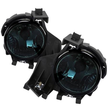 Spec'D Tuning Products - Spec-D 2008-2011 Subaru Impreza WRX 9006 HB4 Fog Lights Kit w/ Switch & Wiring Harness (Chrome Housing/Smoke Lens)