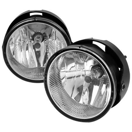 Spec'D Tuning Products - Spec-D 2007-2014 Ford Expedition/Ranger H10 Fog Lights Kit w/ Switch & Wiring Harness (Chrome Housing/Clear Lens)