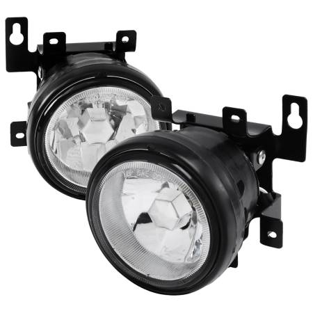 Spec'D Tuning Products - Spec-D 2003-2008 Honda Element 12V/55W H3 Fog Lights Kit (Chrome Housing/Clear Lens)