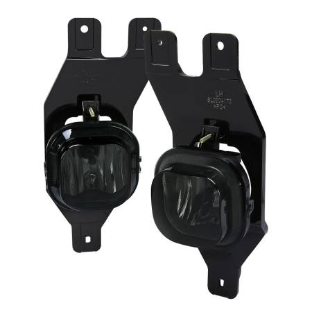 Spec'D Tuning Products - Spec-D 1999-2004 Ford F-250/F-350/Excursion H10 Fog Lights (Chrome Housing/Smoke Lens)