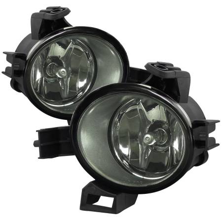 Spec'D Tuning Products - Spec-D 2004-2006 Nissan Quest/Altima H11 Fog Lights Kit (Chrome Housing/Smoke Lens)