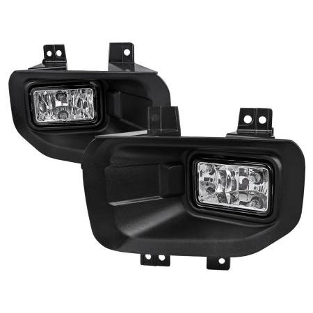 Spec'D Tuning Products - Spec-D 2015-2017 Ford F-150 H10 Fog Lights (Chrome Housing/Clear Lens)
