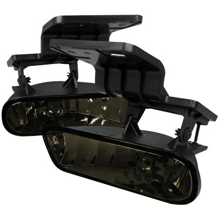 Spec'D Tuning Products - Spec-D 1999-2006 Chevrolet Silverado/Suburban/Tahoe 881 Fog Lights w/ Mounting Brackets (Chrome Housing/Smoke Lens)