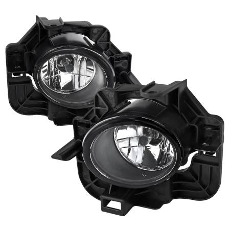 Spec'D Tuning Products - Spec-D 2007-2009 Nissan Altima Sedan H11 Fog Lights Kit (Chrome Housing/Clear Lens)