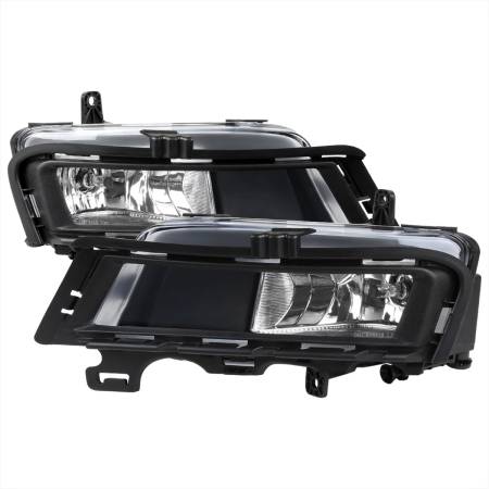 Spec'D Tuning Products - Spec-D 2015-2017 Volkswagen Golf Mk7 H11 Fog Lights (Chrome Housing/Clear Lens)