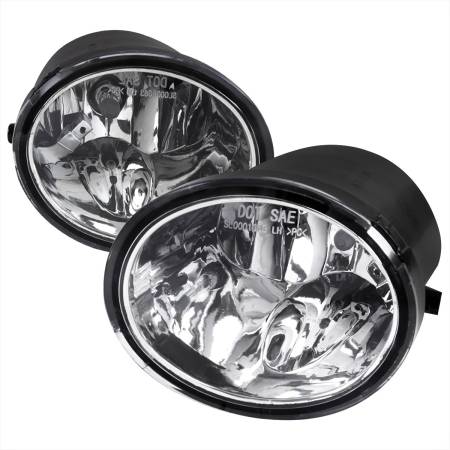 Spec'D Tuning Products - Spec-D 2000-2007 Toyota Tundra/Sequoia 12V/51W 9006 Fog Lights Kit (Chrome Housing/Clear Lens)