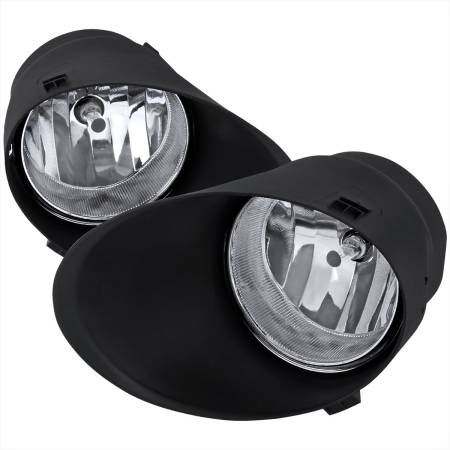 Spec'D Tuning Products - Spec-D 2007-2013 Toyota Tundra/Sequoia H10 Fog Lights Kit (Chrome Housing/Clear Lens)