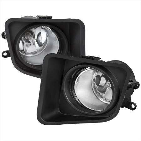Spec'D Tuning Products - Spec-D 2014-2018 Toyota Tundra H11 Fog Lights Kit (Chrome Housing/Clear Lens)