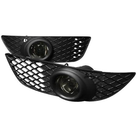 Spec'D Tuning Products - Spec-D 2008-2012 Mitsubishi Lancer H11 Fog Lights Kit (Chrome Housing/Smoke Lens)