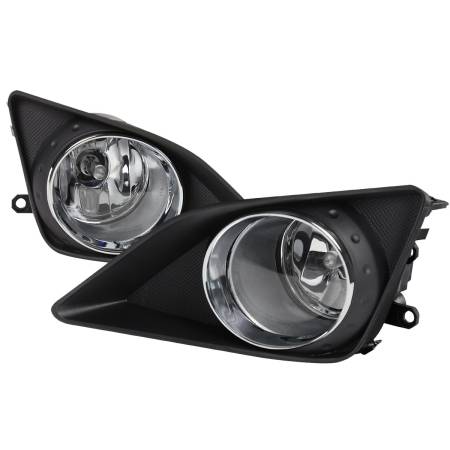 Spec'D Tuning Products - Spec-D 2009-2010 Toyota Corolla H11 Fog Lights Kit (Chrome Housing/Clear Lens)