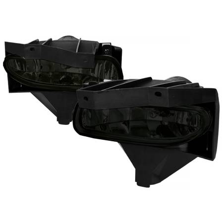 Spec'D Tuning Products - Spec-D 1999-2004 Ford Mustang 899 Fog Lights Kit (Chrome Housing/Smoke Lens)