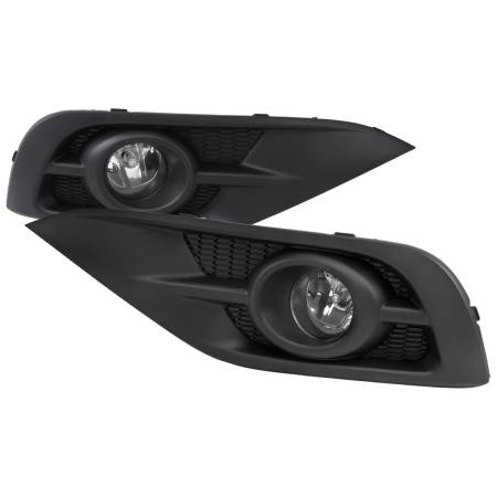 Spec'D Tuning Products - Spec-D 2012-2014 Honda CR-V H11 Fog Lights Kit (Chrome Housing/Clear Lens)