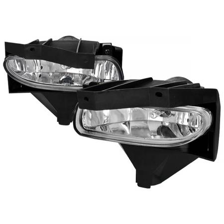 Spec'D Tuning Products - Spec-D 1999-2004 Ford Mustang 899 Fog Lights Kit (Chrome Housing/Clear Lens)