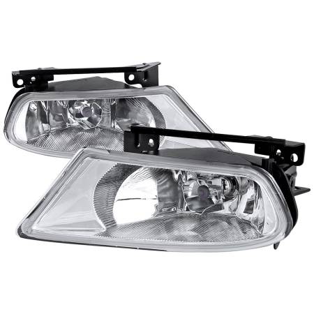 Spec'D Tuning Products - Spec-D 2005-2007 Honda Odyssey H8 Fog Lights Kit (Chrome Housing/Clear Lens)