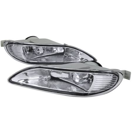 Spec'D Tuning Products - Spec-D 2002-2008 Toyota Solara/Camry/Corolla 9006 Fog Lights Kit (Chrome Housing/Clear Lens)