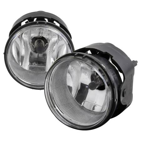 Spec'D Tuning Products - Spec-D 2005-2009 Dodge Caravan/Charger Chrysler Pacifica H8 Fog Lights Kit (Chrome Housing/Clear Lens)