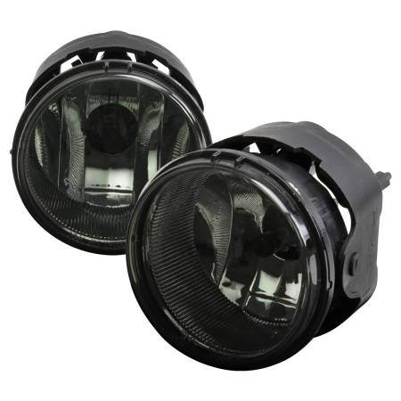 Spec'D Tuning Products - Spec-D 2005-2009 Dodge Caravan/Charger Chrysler Pacifica H8 Fog Lights Kit (Chrome Housing/Smoke Lens)