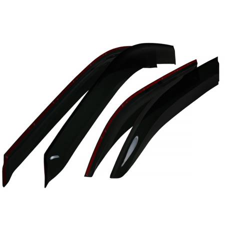 Spec'D Tuning Products - Spec-D 2012-2017 Toyota Camry High Impact Acrylic Window Visor Set - 4PC