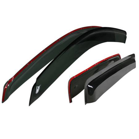 Spec'D Tuning Products - Spec-D 2003-2007 Nissan Murano High Impact Acrylic Window Visor Set - 4PC