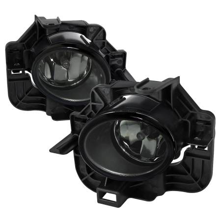 Spec'D Tuning Products - Spec-D 2007-2009 Nissan Altima Sedan H11 Fog Lights Kit (Chrome Housing/Smoke Lens)