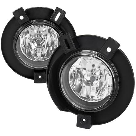 Spec'D Tuning Products - Spec-D 2002-2005 Ford Explorer H10 Fog Lights (Chrome Housing/Clear Lens)