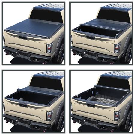 Spec'D Tuning Products - Spec-D 1988-1998 Chevrolet GMC C/K 1500/2500/3500 Fleetside 78" Bed Roll Up Vinyl Tonneau Cover