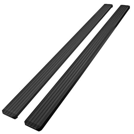 Spec'D Tuning Products - Spec-D 2005-2021 Toyota Tacoma Double (Crew) Cab 5" Wide Black Aluminum Side Step Running Boards