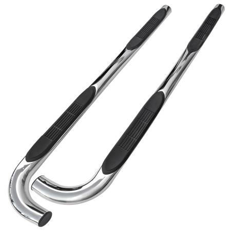 Spec'D Tuning Products - Spec-D 2002-2009 Chevrolet Trailblazer/GMC Envoy Chrome Stainless Steel Side Step Nerf Bars