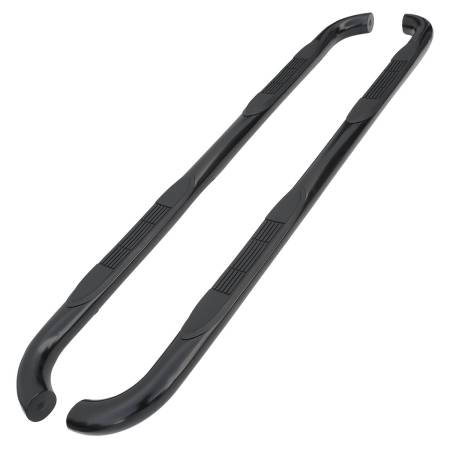 Spec'D Tuning Products - Spec-D 2004-2021 Nissan Titan King Extended Cab Black Stainless Steel Side Step Nerf Bars