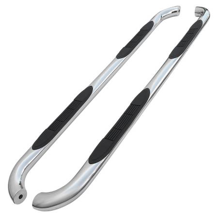 Spec'D Tuning Products - Spec-D 2004-2021 Nissan Titan King Extended Cab Chrome Stainless Steel Side Step Nerf Bars