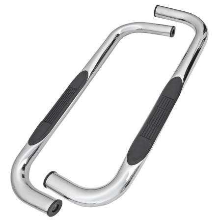 Spec'D Tuning Products - Spec-D 1994-2002 Dodge RAM Regular Cab 3" Chrome Stainless Steel Side Step Nerf Bars