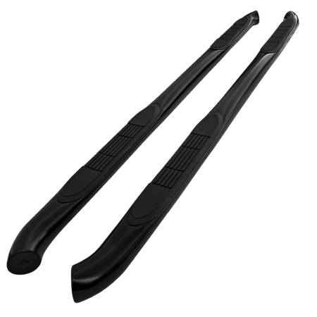 Spec'D Tuning Products - Spec-D 2007-2014 GMC Arcadia/ Buick Enclave/ Saturn Outlook/ Chevrolet Traverse 3" Black S/S Side Step Nerf Bars